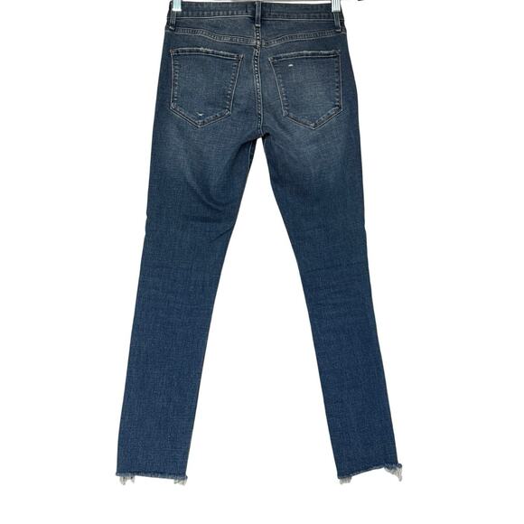 Abercrombie & Fitch Women’s Mid-Rise Super Skinny Ankle Jeans Size 26/2 EUC - Picture 4 of 9